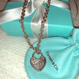 Tiffany & Co Medium Love Heart Lock